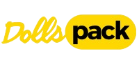 logo dollspack jaune
